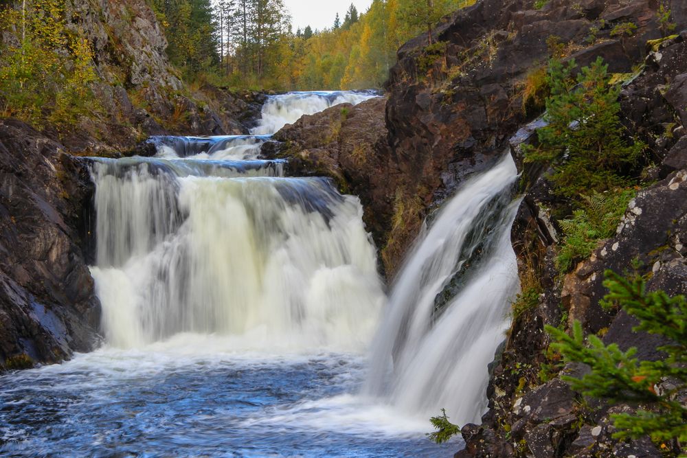 Водопады Кивач